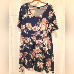 J for Justify Floral Dress